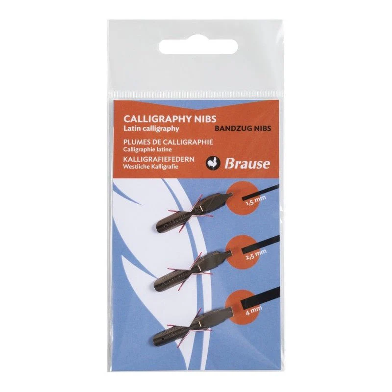 Latin Calligraphy Nibs - Set of 3