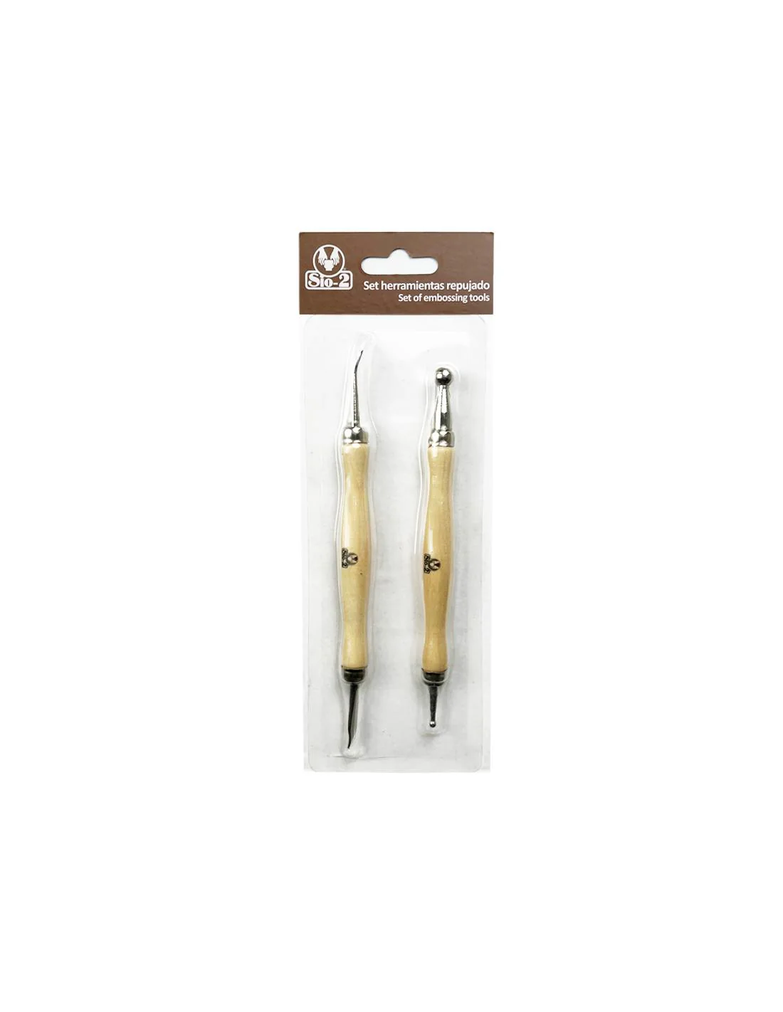 Set of tools for embossing