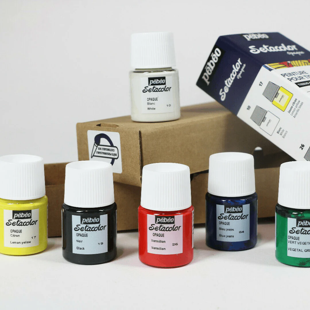 Setacolor Opaque Matt Fabric Painting Set of 6 x 20ml - Image 3