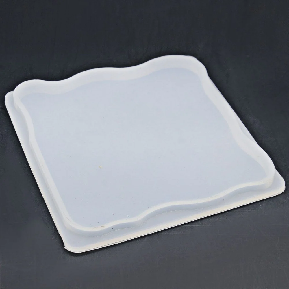 Silicone Coaster Mould - Square Agate - Image 4