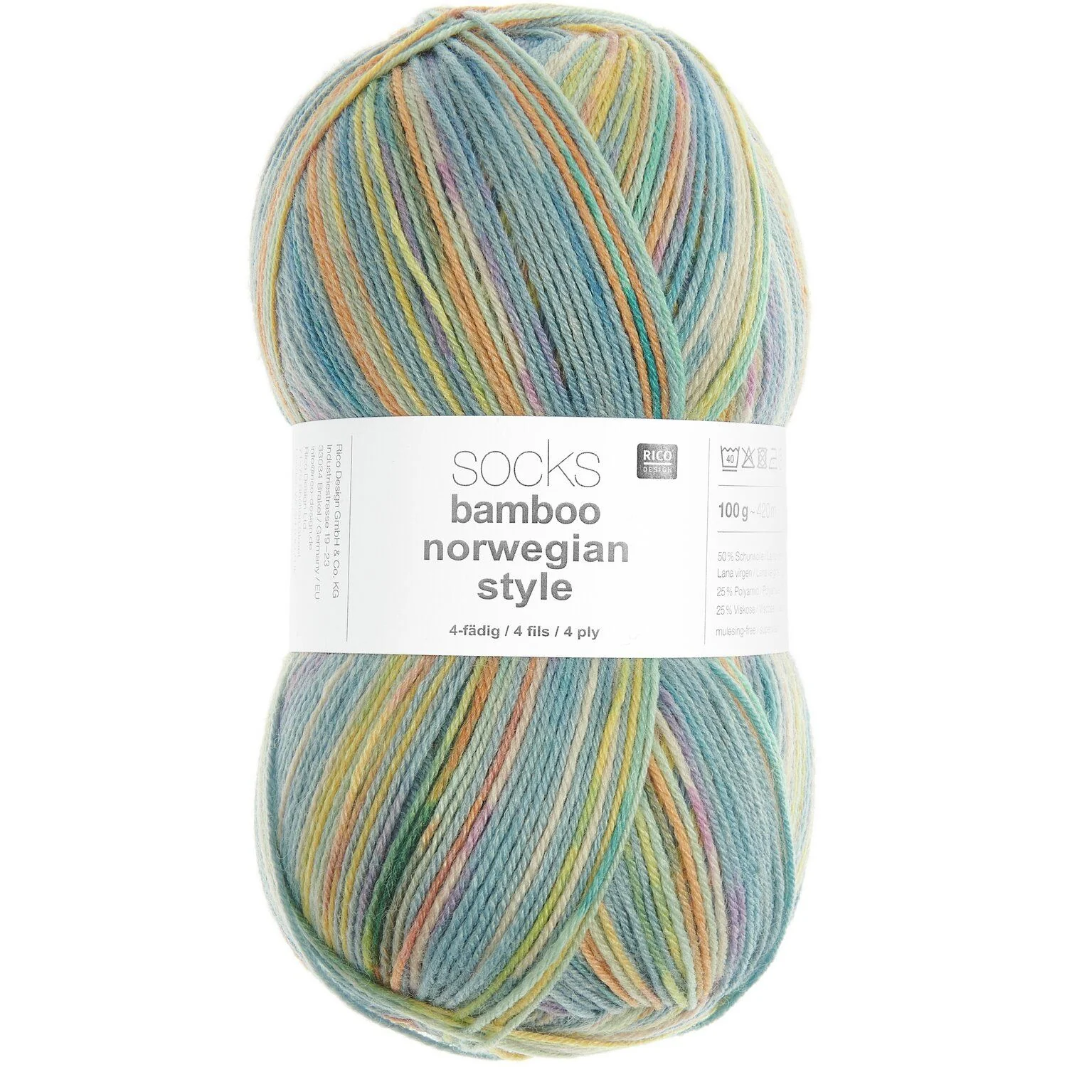 Socks Superba Bamboo Superwash Yarn, 100g - Image 3
