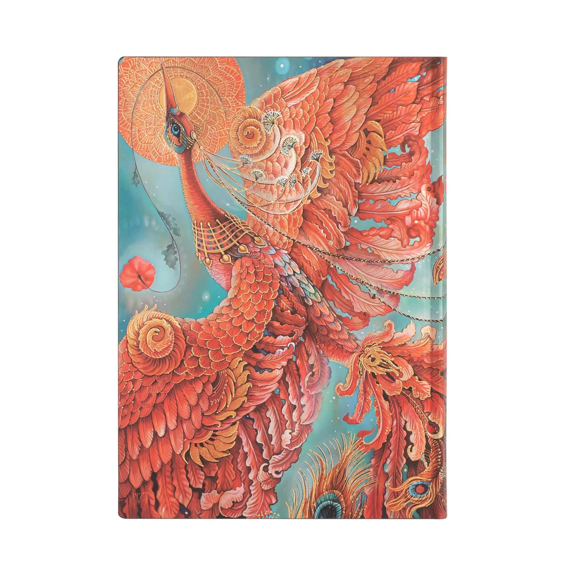 Softcover FLEXI, Firebird, Birds of Happiness, Midi, Lined - Image 2