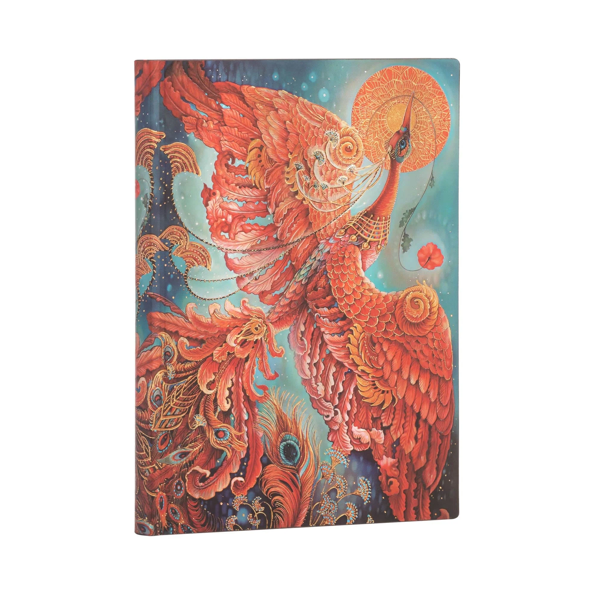 Softcover FLEXI, Firebird, Birds of Happiness, Midi, Lined - Image 3