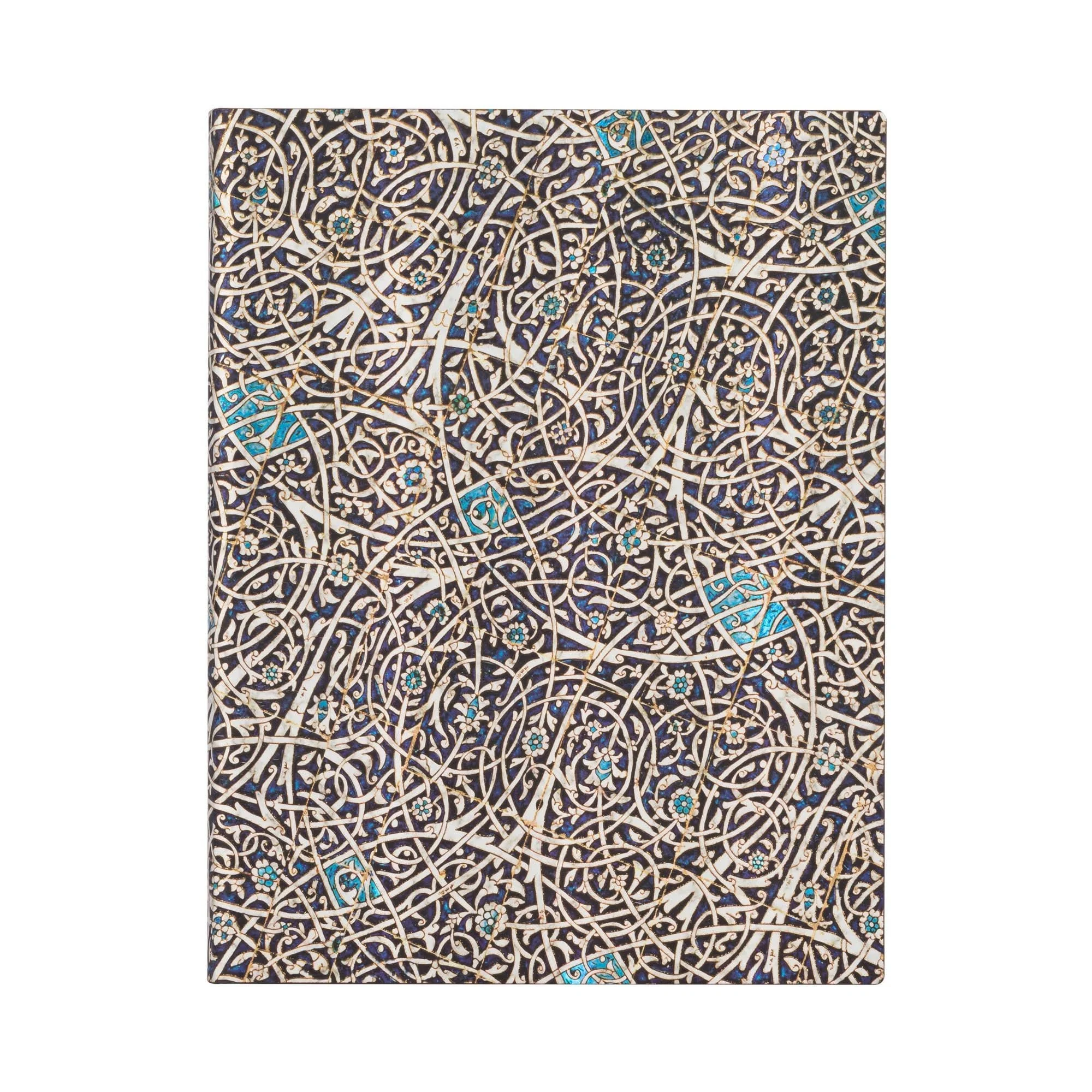 Softcover FLEXI, Granada Turquoise, Moorish Mosaic, Ultra, Lined