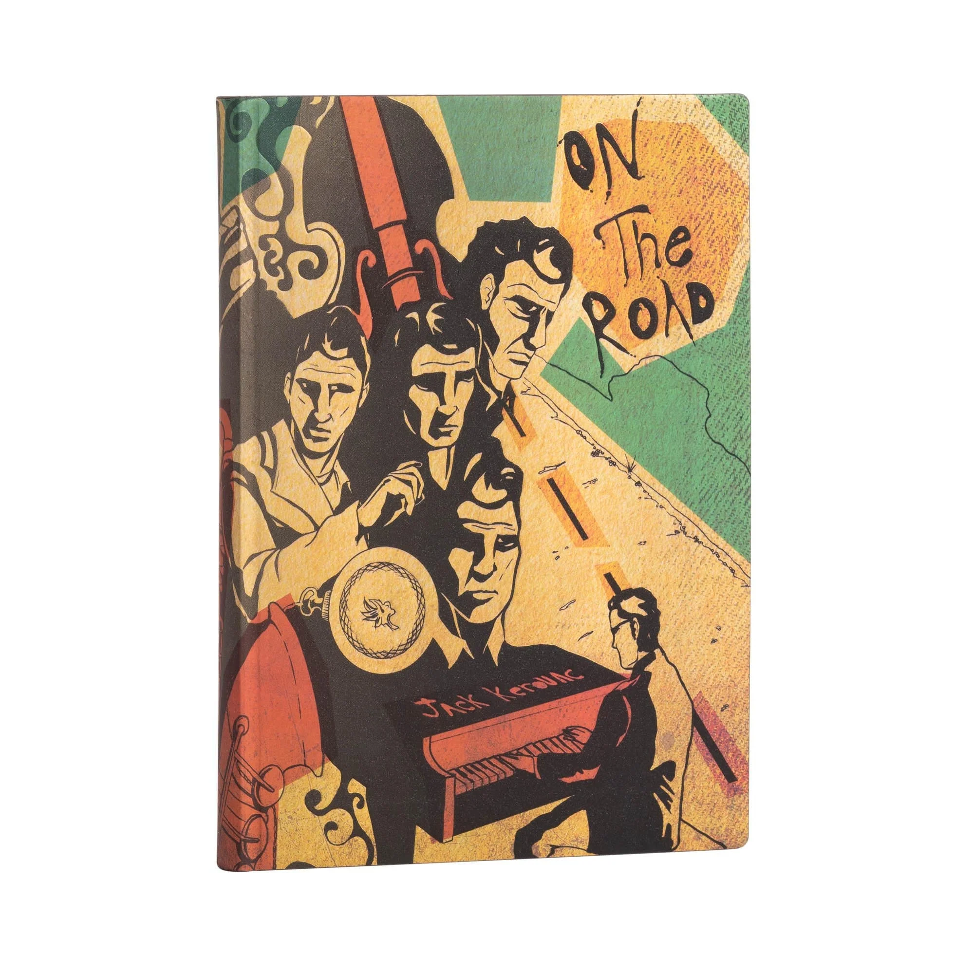 Softcover FLEXI, On the Road, Jack Kerouac, Midi, Lined
