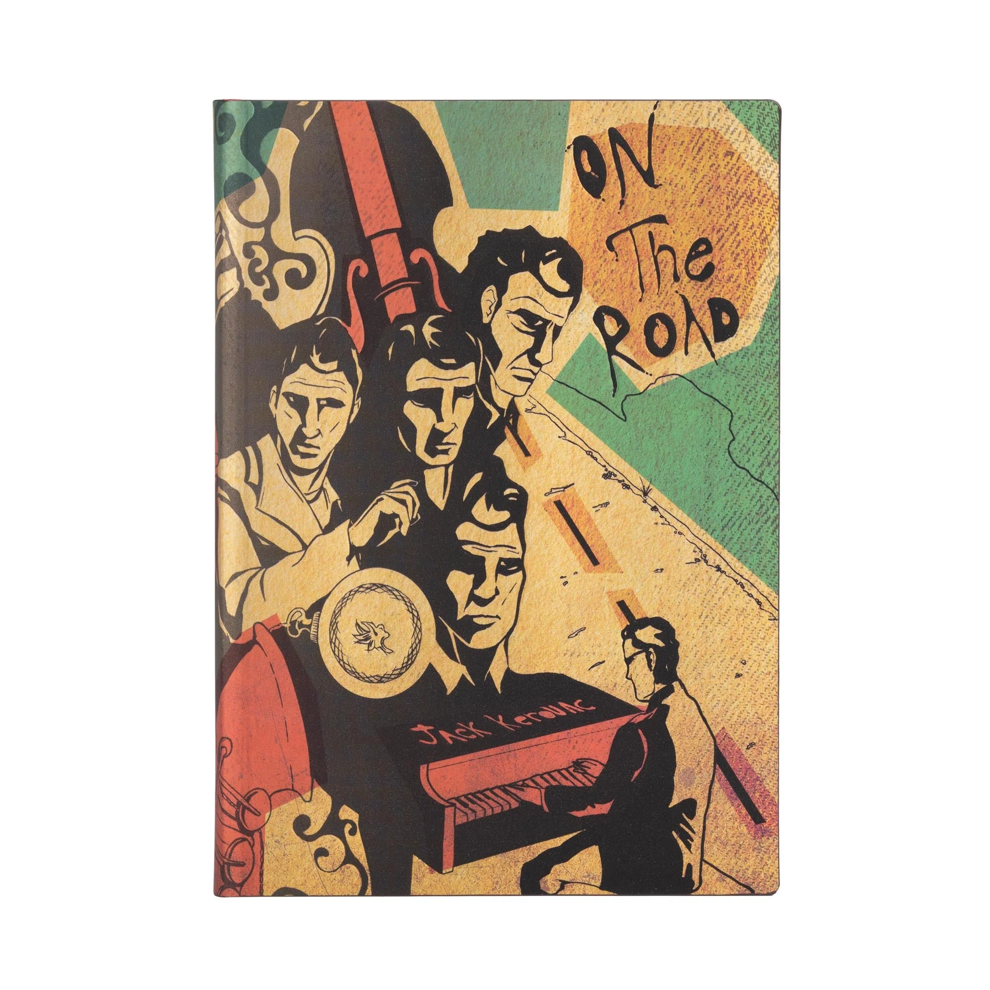 Softcover FLEXI, On the Road, Jack Kerouac, Midi, Lined - Image 3