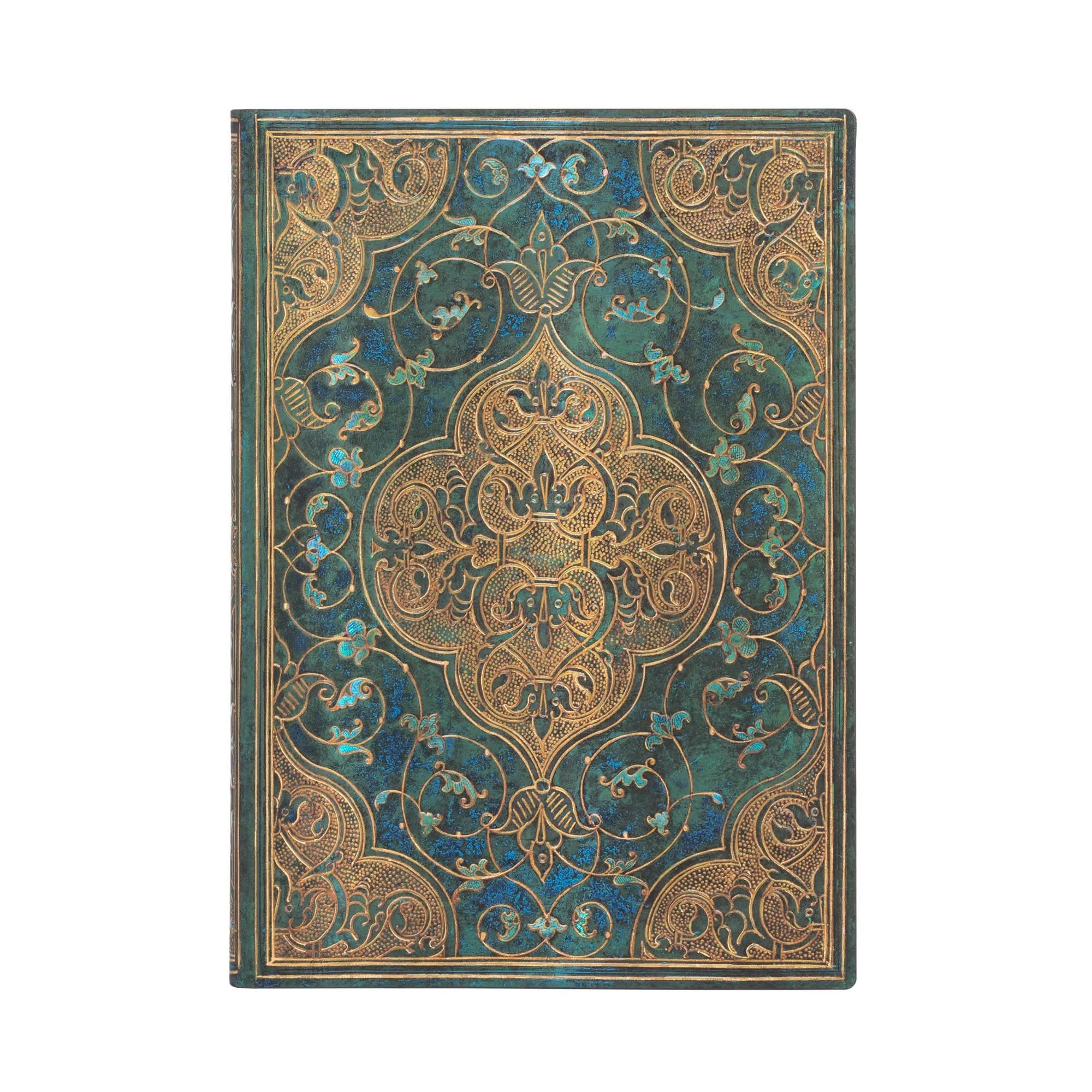 Softcover FLEXI, Turquoise Chronicles, Midi, Unlined
