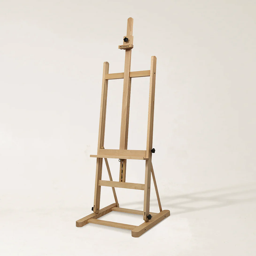Solid Beechwood H-Frame Art Easel Stand