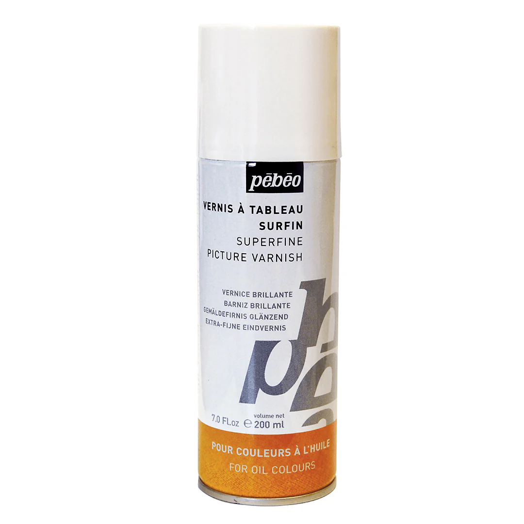 Pebeo Solvent-Based Spray Varnish for Oils - Image 3