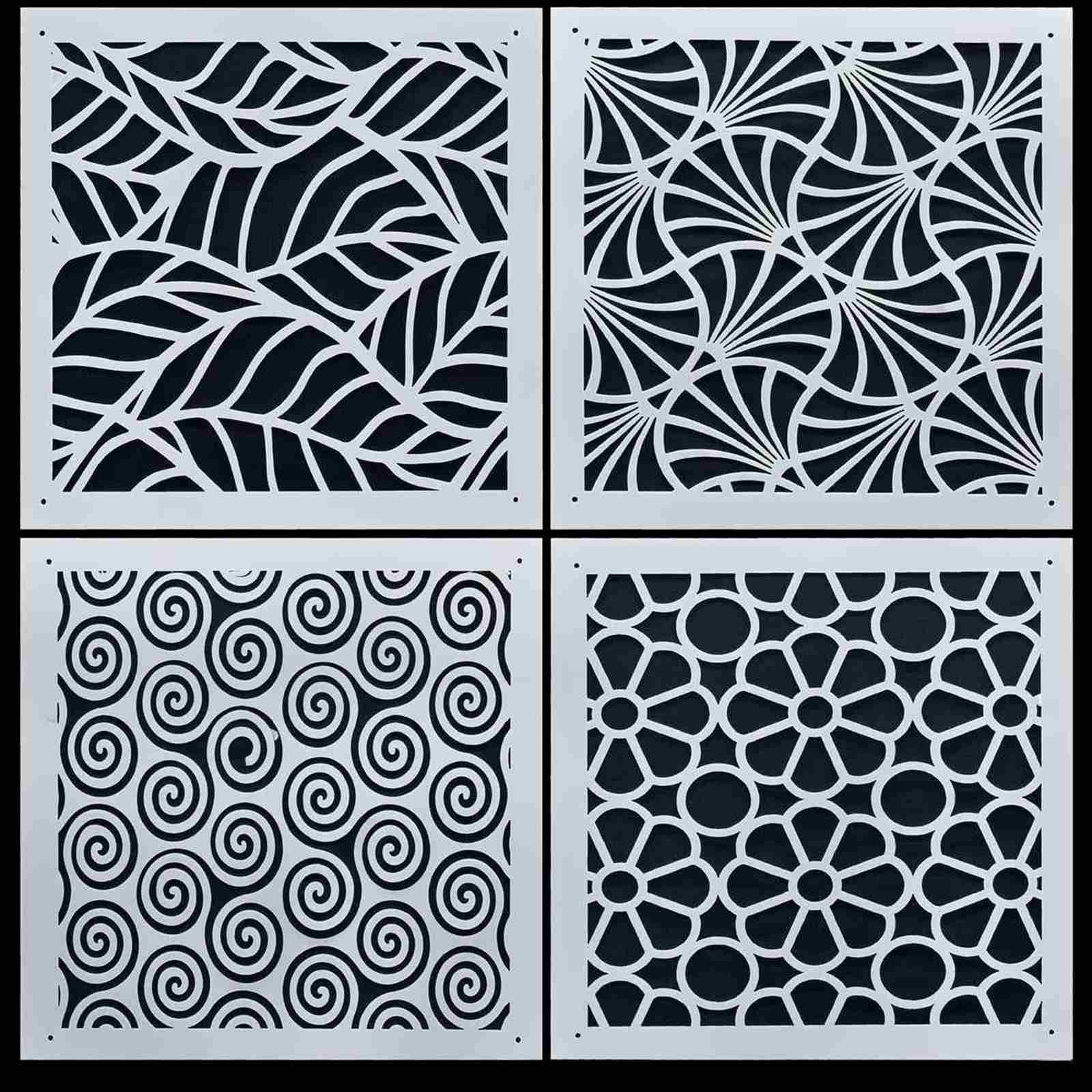 Stencils, Set of 4 (6"X6") - Image 12
