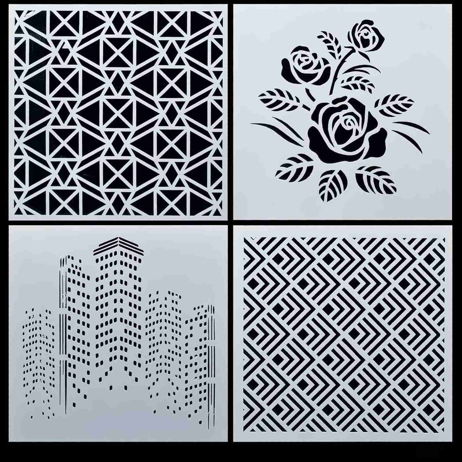 Stencils, Set of 4 (6"X6") - Image 13