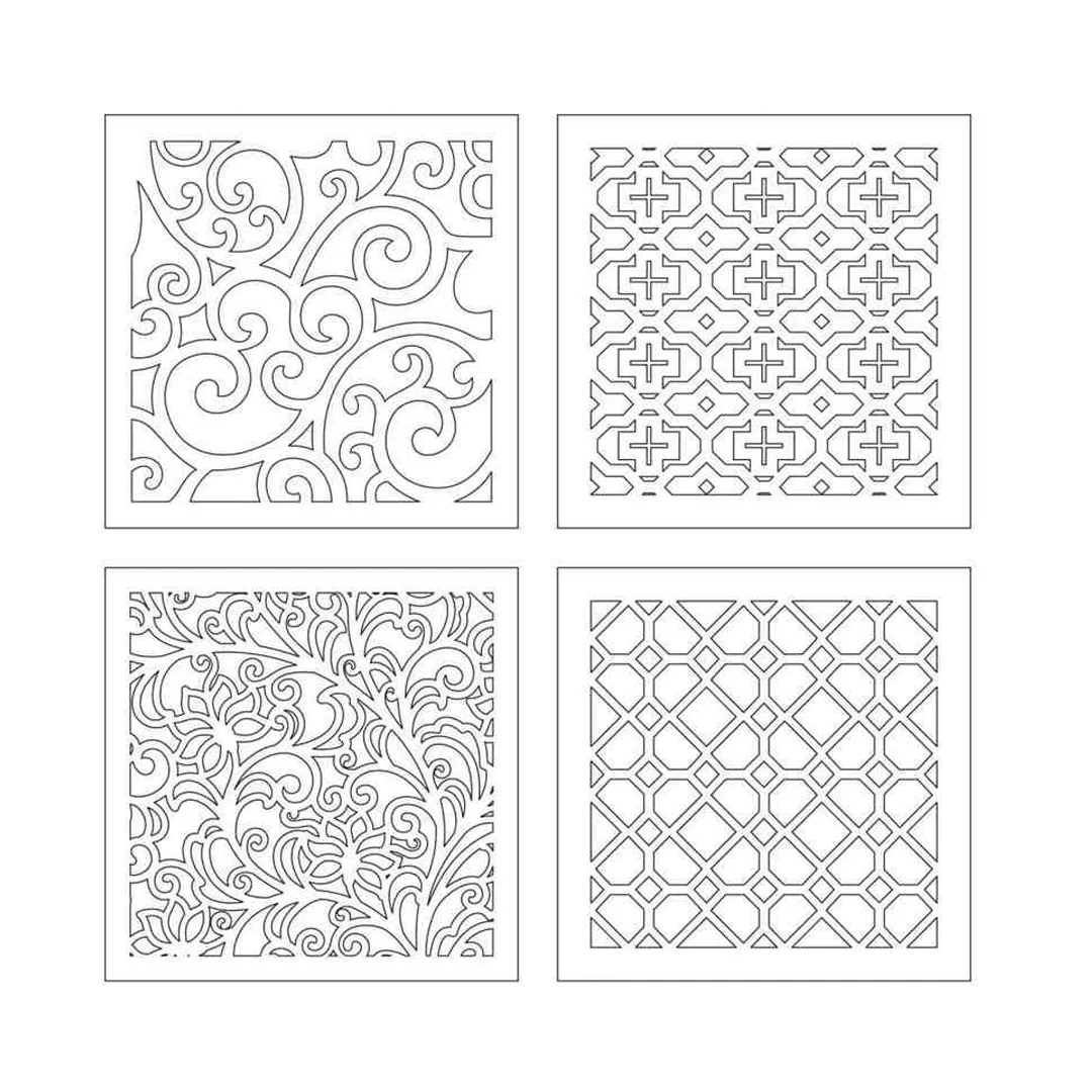 Stencils, Set of 4 (6"X6") - Image 3