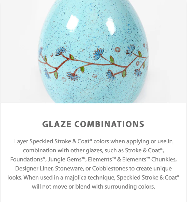 Stroke & Coat® Speckled Glazes 59ml - Image 3