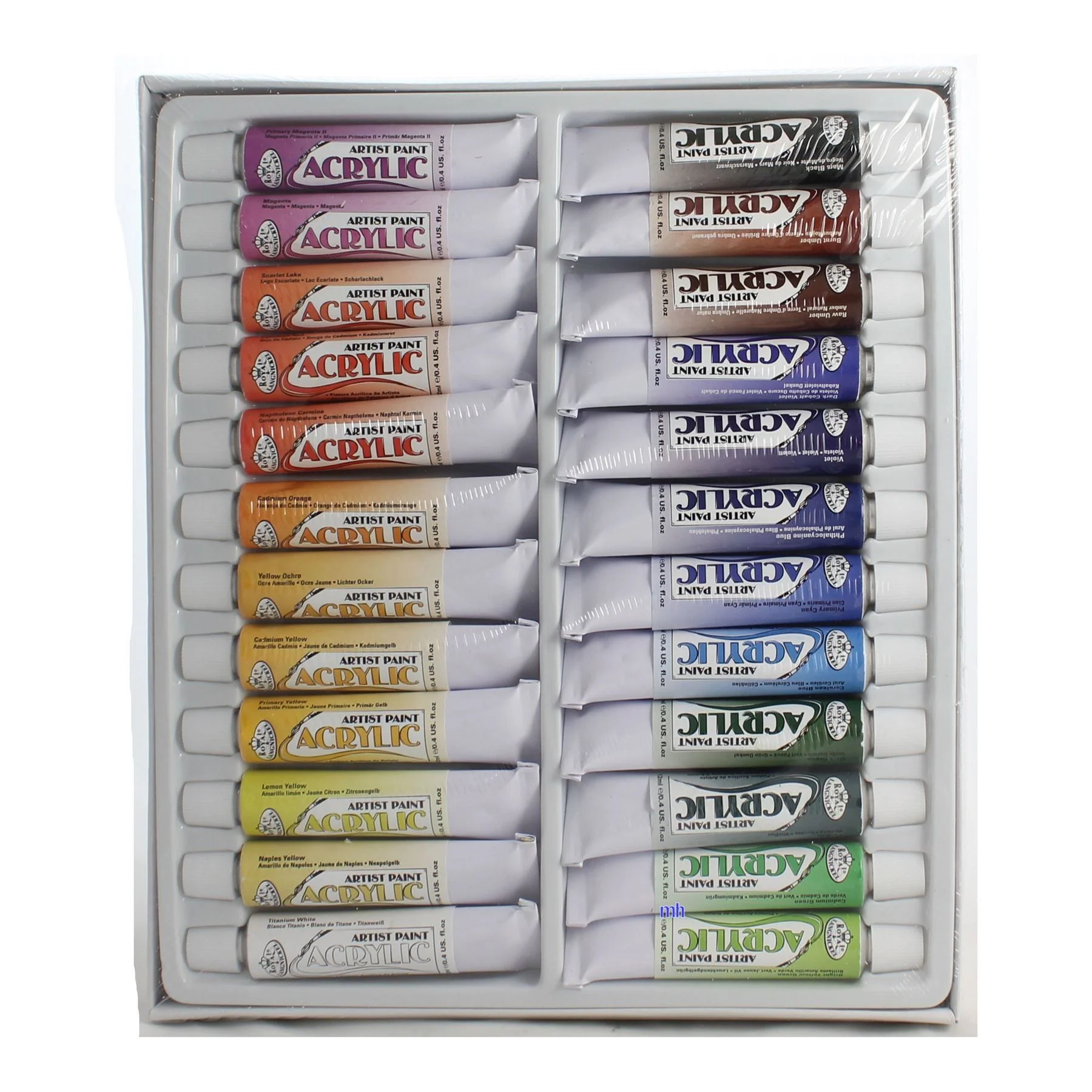 Student's Set of Acrylics - Various Sizes - Image 4