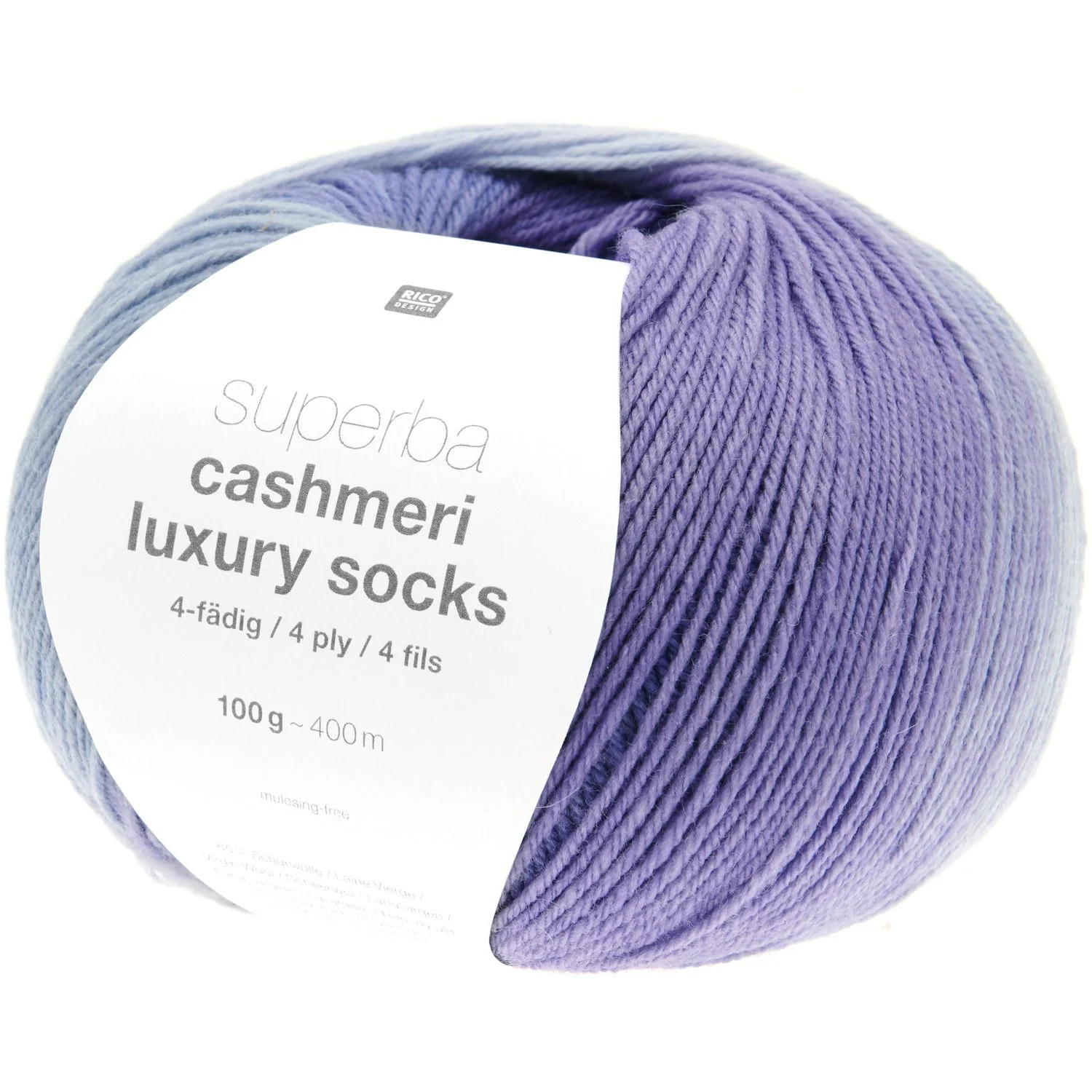 Superba Cashmeri Luxury Socks 4-thread 100g - Image 2