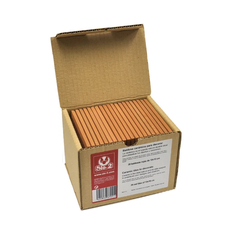 Terracotta Sample Tiles 10 x 10cm (Box of 20)
