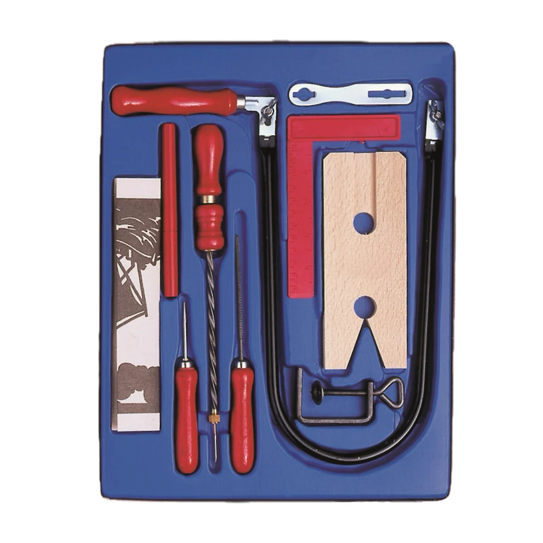 Tools for fretwork, Set of 9