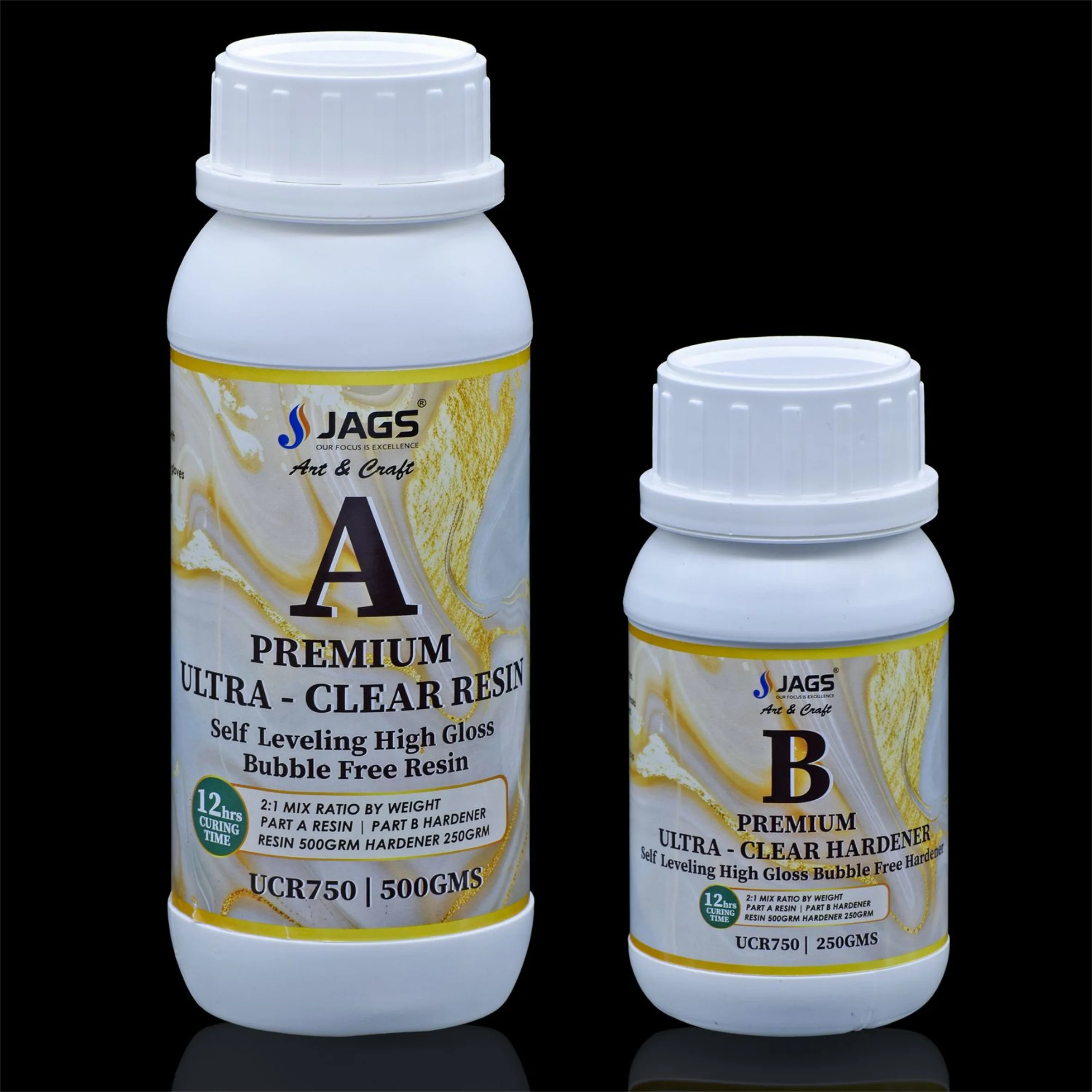 Ultra Clear Resin Set (Bubble-Free, UV Resistant) - Image 2