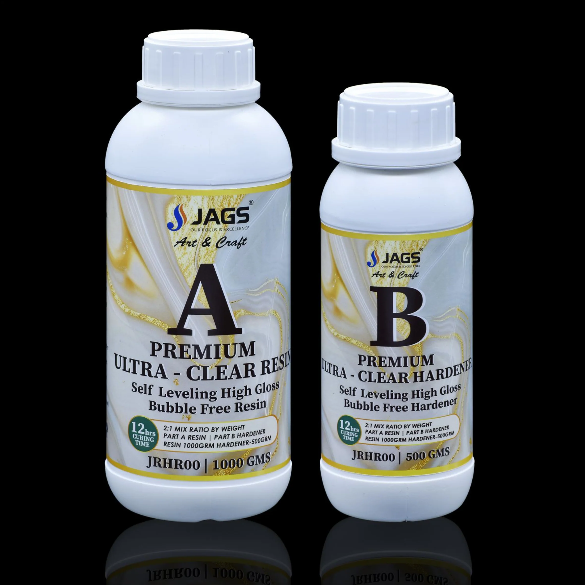 Ultra Clear Resin Set (Bubble-Free, UV Resistant) - Image 3