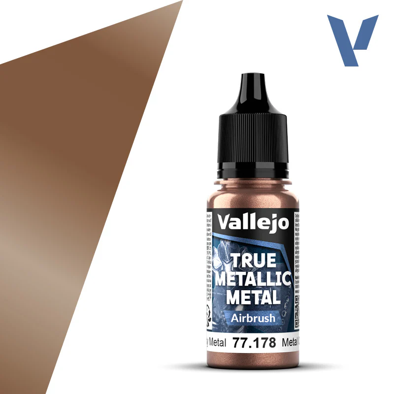NEW! Vallejo: True Metallic Metal (Airbrush) 18ml - Image 18