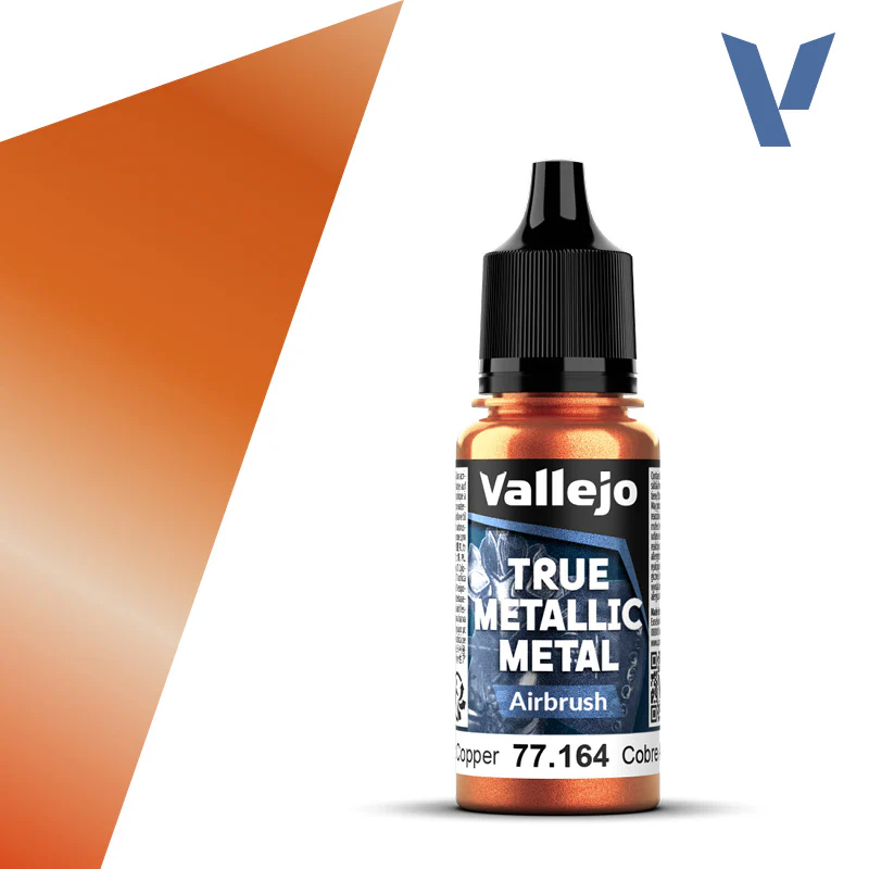 NEW! Vallejo: True Metallic Metal (Airbrush) 18ml - Image 4