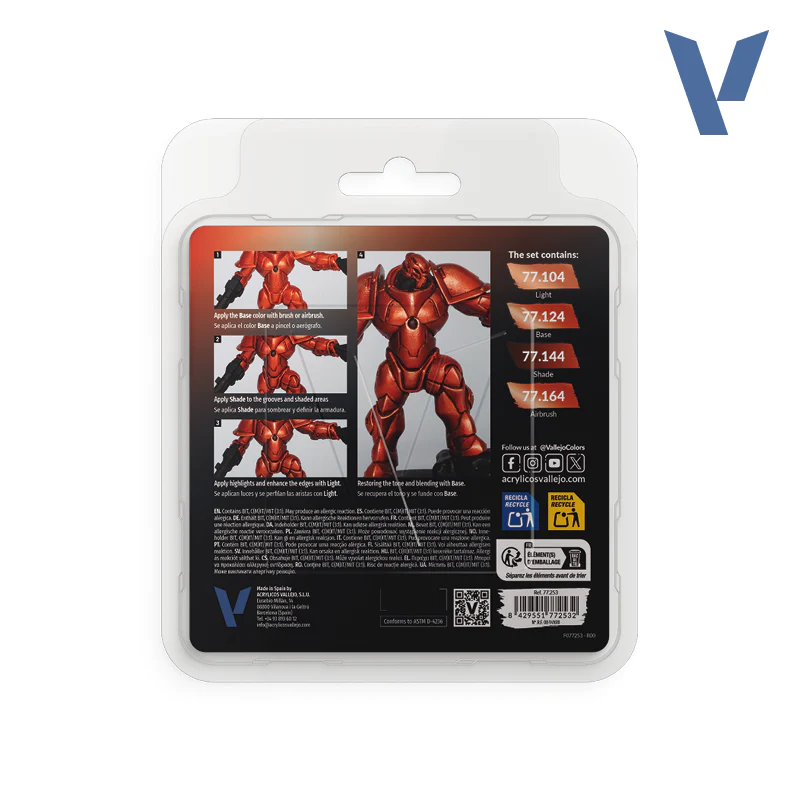 Vallejo: True Metallic Metal, Ancient Copper Paint Set - Image 2