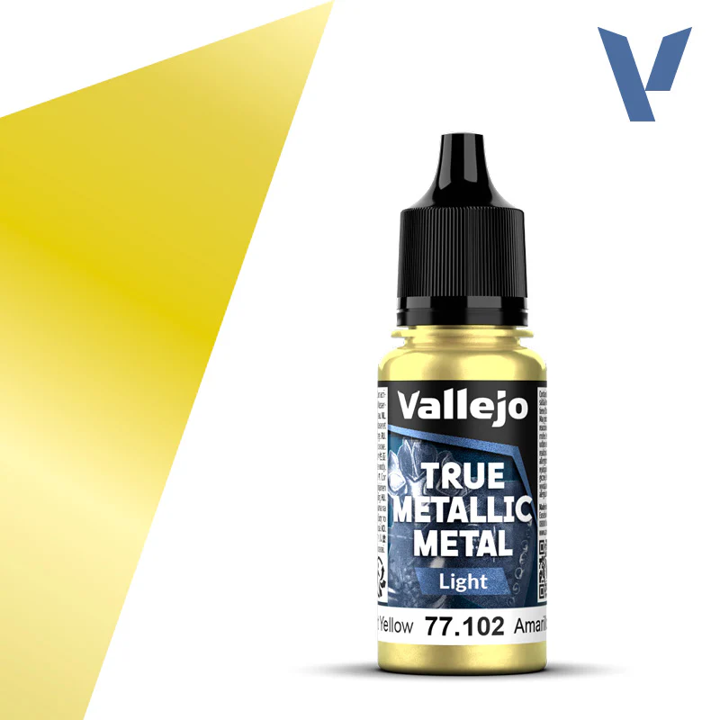 NEW! Vallejo: True Metallic Metal (Light) 18ml - Image 3