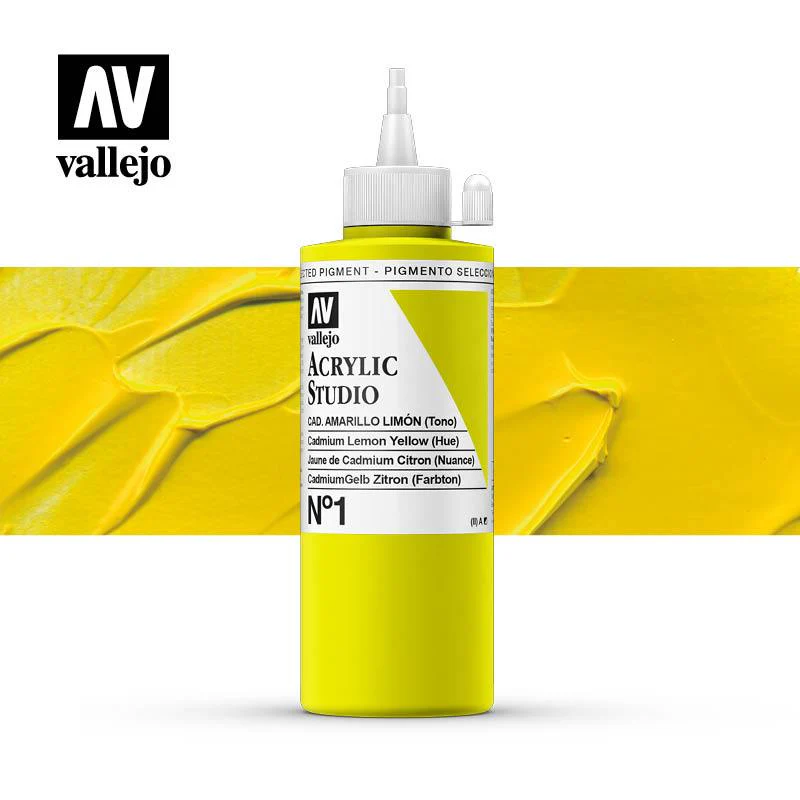 Vallejo Studio Acrylics 200ml - Image 5