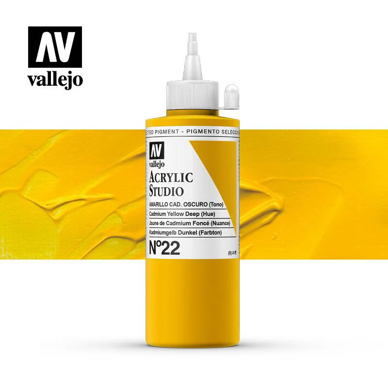 Vallejo Studio Acrylics 200ml - Image 7