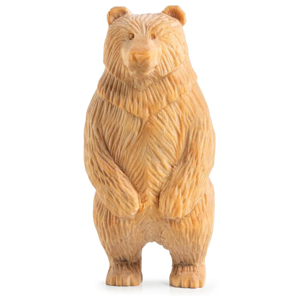 Wood Carving Kit, Standing Bear - Image 2