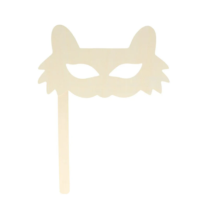 Wooden Cat Mask - Image 2