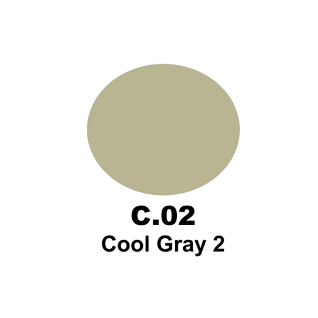 ZIG Kurecolor Alcohol Ink Refill 20ml - Greys/Black - Image 10