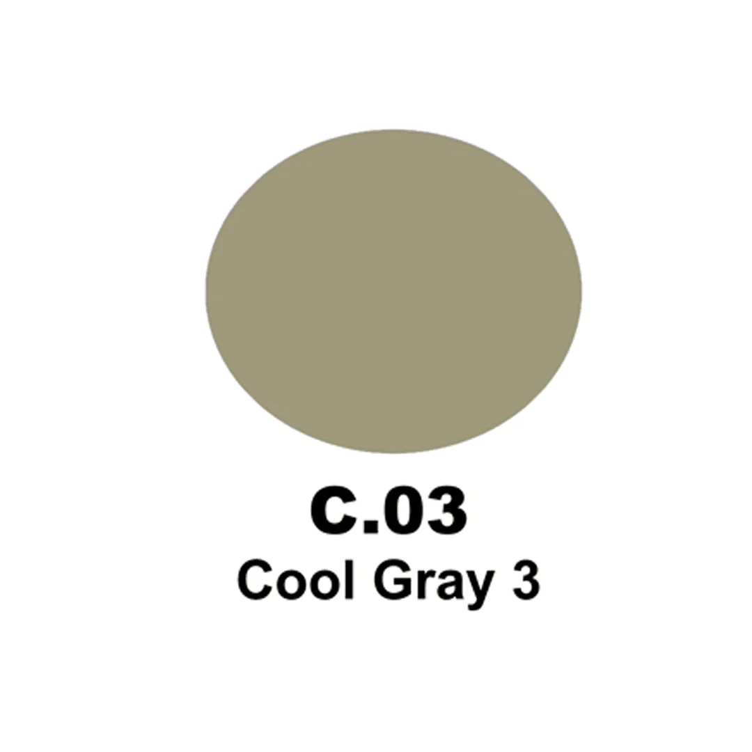 ZIG Kurecolor Alcohol Ink Refill 20ml - Greys/Black - Image 11
