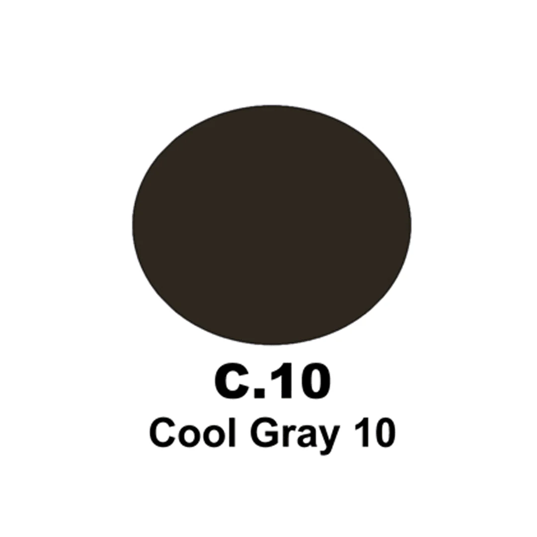 ZIG Kurecolor Alcohol Ink Refill 20ml - Greys/Black - Image 15