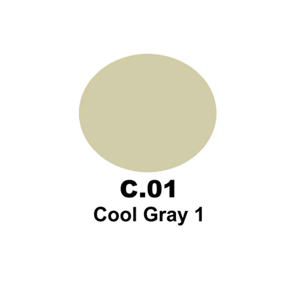 ZIG Kurecolor Alcohol Ink Refill 20ml - Greys/Black - Image 9
